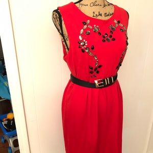 Red LG Cynthia Rowley Dress